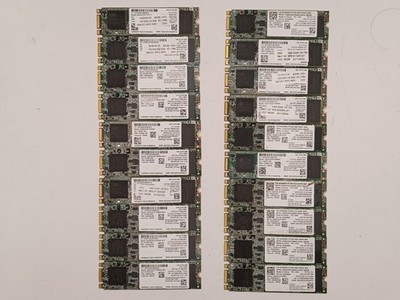 LOT OF 334 Intel 180GB SATA III M.2 2280 SSD Solid State Drive