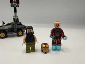 LEGO 76004 76008 Marvel Super Heroes Spider-Man Iron Man- 100% Complete Minifigs