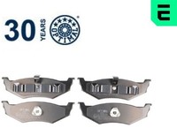Optimal BP-09934 Bremsbelagsatz FüR Scheibenbremse Bremsbelagsatz