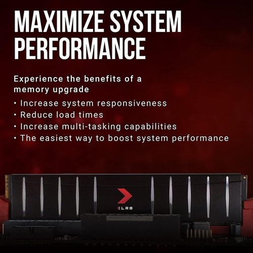 PNY XLR8 Gaming 16GB (2x8GB) DDR4 DRAM 3600MHz - Picture 6 of 8
