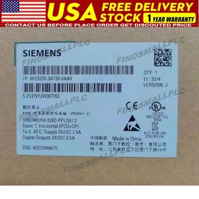 New Siemens 6FC5370-3AT20-0AA0 SINUMERIK 828D Basic T 6FC5 370-3AT20-0AA0