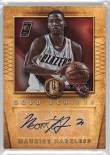 2015-16 Panini Gold Standard Scripts 90/99 Maurice Harkless #SC-MH Auto je7