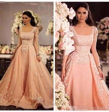 Pink Ball Gown/Prom Dress With Train