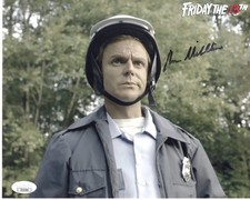 Ron Millkie signed 8x10 Photo Officer Dorf Friday the 13th