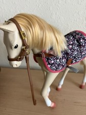 Our Generation PALOMINO FOAL Horse With Floral Bridle