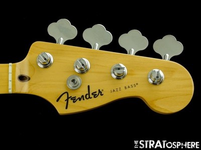 Fender Standard J Jazz BASS NECK + TUNERS Guitar Parts Modern ''C'' Maple.