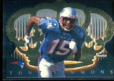1998 Crown Royale #83 Tony Simmons RC Rookie Card. rookie card picture