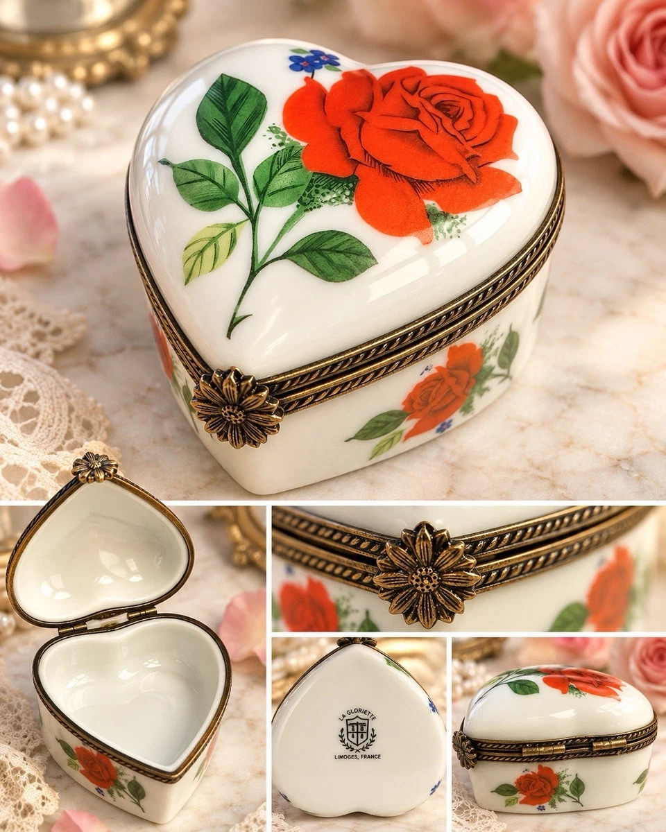 Limogesハート型ケース 25+ Limoges Heart Box for sale | Updated Oct 2026