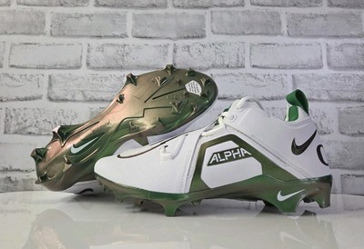 Nike PE Oregon Ducks Alpha Menace 3 Low Football Cleats Size 10 Wide FJ6126 100