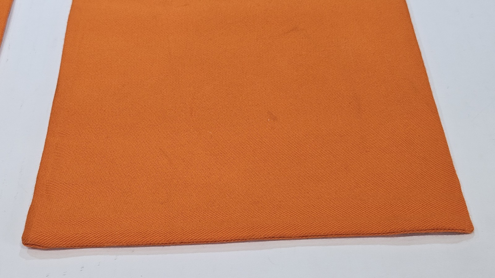 2 Authentic Hermes Orange Drawstring Storage Dust… - image 11
