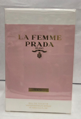 PRADA La Femme L'Eau Eau de Toilette Spray 3.4 oz / 100 ml Sealed NIB