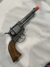 Edison Giocattoli Toy Pistol Made In Italy Vintage Cap Gun 1970