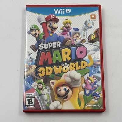 Super Mario 3D World (Nintendo Wii U, 2013) No Manual