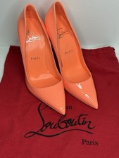 Christian Louboutin- So Kate 120- Drag Orange Patent Leather. Size 36 Brand New
