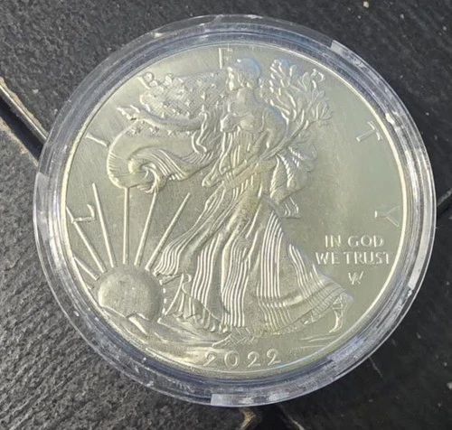 U.S. Mint American Silver Eagle 2022 1 oz 0.999 Fine Silver $1 Coin