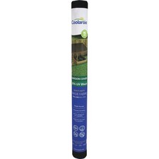 72x180 Black Garden Shade Sail UV Block Protects Plants Herbs Flowers Vegetables