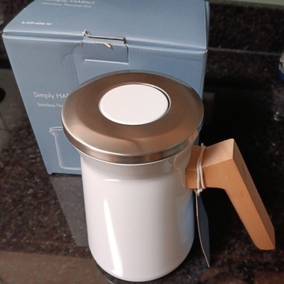 Simply Hario Stainless Thermal Pot 600mL with Handle