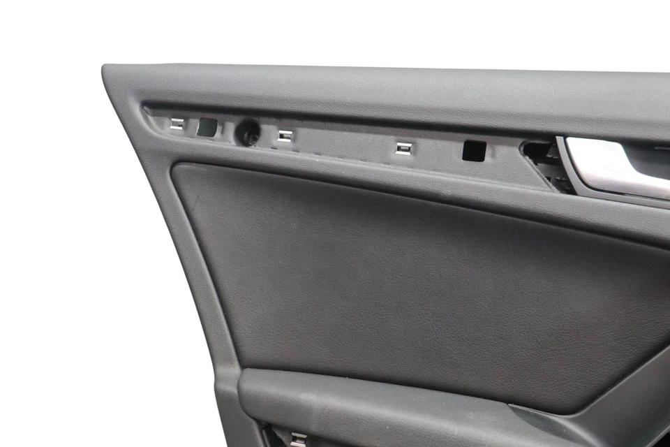 09-16 Audi A4 A4 Quattro S4 Rear Left Driver Side Interior Door Panel OEM - Image 4 of 4