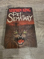 Stephen King Pet Sematary FIRST EDITION HC/DJ 1983