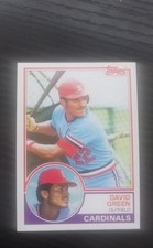 1983 Topps - David Green #578 (RC)
