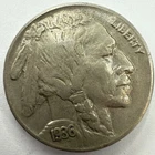 1936 About Uncirculated Buffalo Nickel Exact Coin Imaged #BF1215