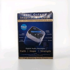 Joel Osteen Inspiration Audio Cube With 52 Sermons and 365 Affirmations NEW NIB