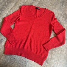 Alex Marie Vibrant Red Cashmere Sweater-size M