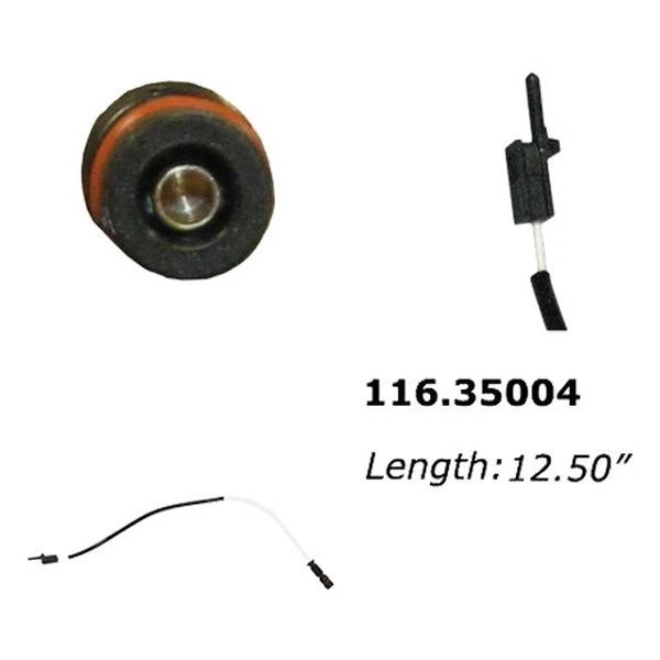 For Mercedes-Benz ML350 2003-2005 Centric 116.35004 Rear Brake Pad Sensor Foto 2 de 4