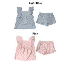 Member's Mark Toddler Girls 2-Piece Pull-On Playwear Set