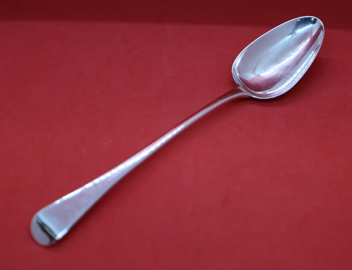 12" Solomon Hougham 1801 Lg Sterling Solid Dressing Spoon 101g
