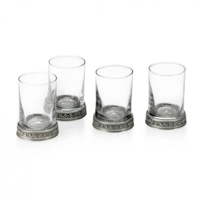 Royal Selangor Pewter Ace 4er Set Schnapsgläser 0122008