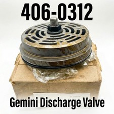 Gemini 406-0312 Compressor Cylinder Discharge...