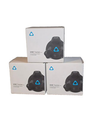 LOT 3x Vive Tracker 2.0 (2018) W/ Original Packaging and