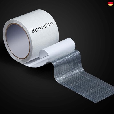 Sinmoe PE Planenband Lkw Reparatur Klebeband Markisenstoff Reparaturset 8cm ?