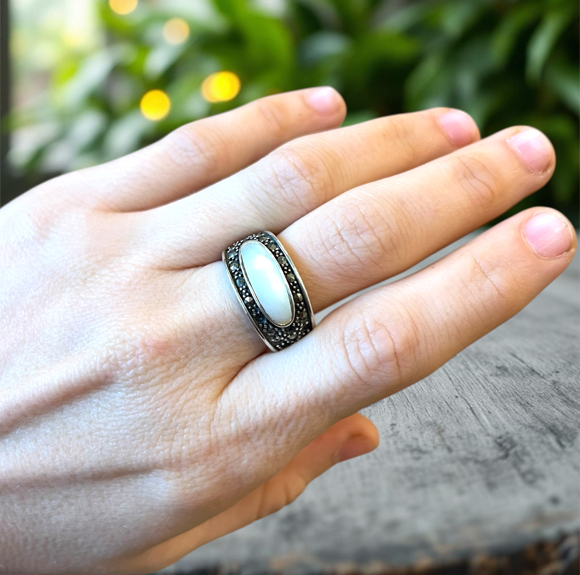 sterling silver ring - image 1