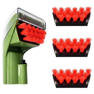 DovLazm 1400B Little Green Machine Brush 1+3 pack Green, Pack 