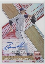 2019 Elite Extra Edition Status Red Die-Cut /75 Brandon Williamson #59 Auto 1lj1