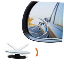 Blind Spot Mirrors For Cars, 2 Pack HD Wide Angle Convex Blind Spot Mirror,