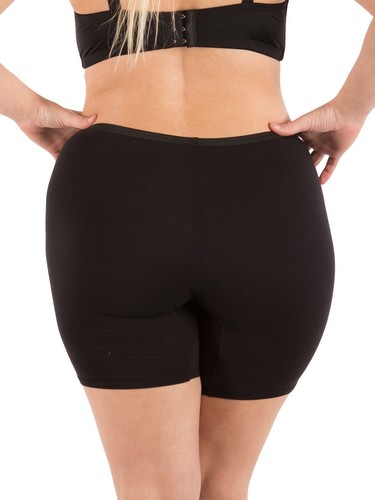 Women's Small-Plus Size Stretch Cotton Long Leg 6.5" Boyshort Briefs Multipack - Picture 13 of 24
