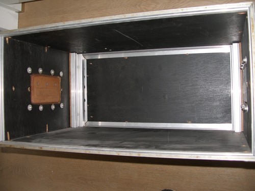 19" Rack 5 HE Flight Case mit Zubehörfach im Deckel - Bild 7 von 7