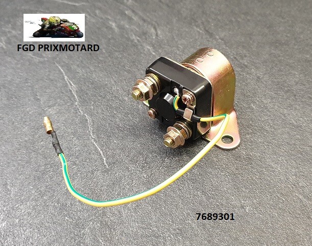 Relais de démarreur Suzuki GS 400 avec contacts en cuivre étanches pour allumage 12V stable