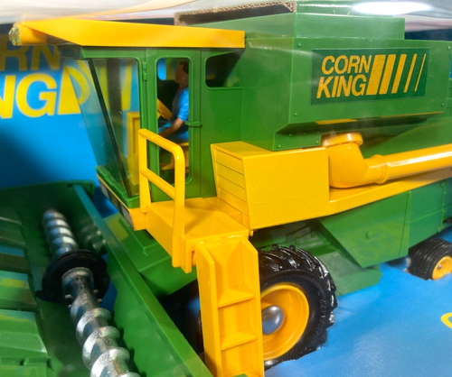 Britains CORN KING 4891 Combine Harvester MAIZE HEAD # 9576 NOB Tractor 1980 - Picture 5 of 15