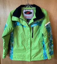 Nordica Ski Snowboard Jacket Youth Kid's Girl's Green Insulated - Size 14 L