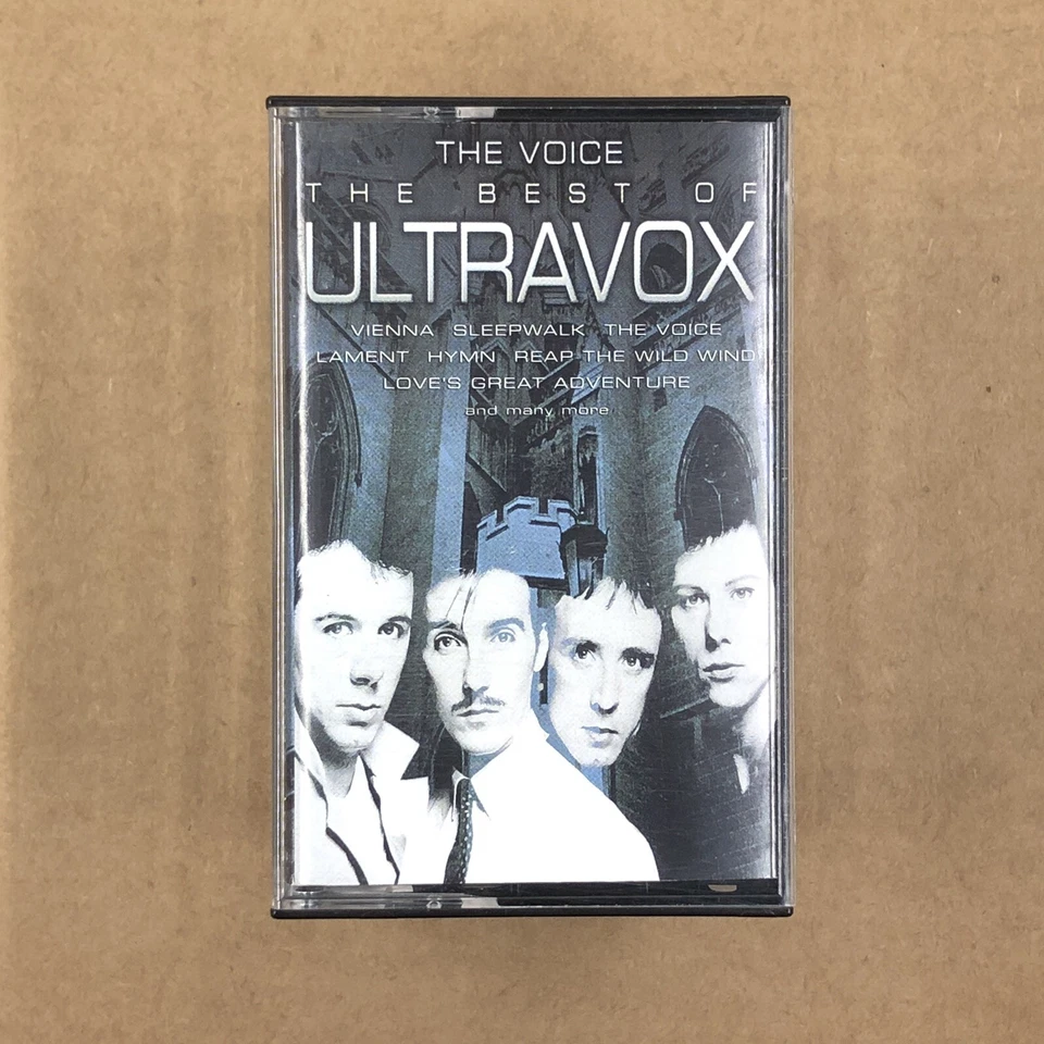 ULTRAVOX Cassette Tape 80s Synth Pop THE VOICE BEST OF DANCING WITH TEARS VIENNA Foto 2 de 4