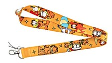 Garfield Cartoon Themed Id Holder Lanyard Keychain