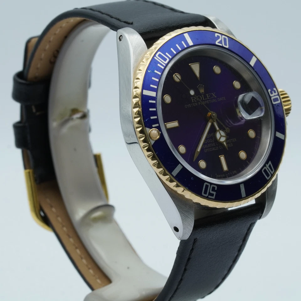 ROLEX SUBMARINER HERREN UHR 40MM 16613 STAHL/GOLD SCHÖNER ZUSTAND VINTAGE - Bild 3 von 4