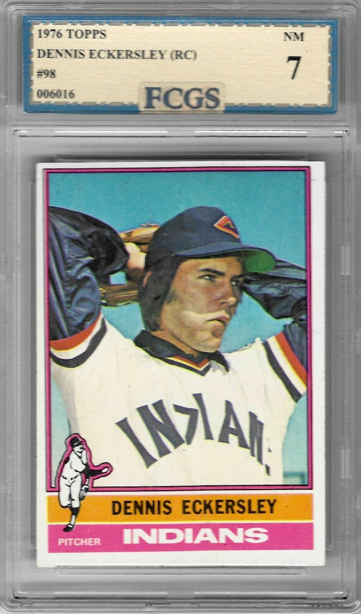 1976 Topps Dennis Eckersley RC #98 Graded FCGS 7 NM | eBay