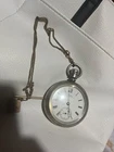 Antique A.W.Co. Waltham Silver Pocket Watch