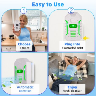 #ad Home Air Purifier 6 Pack – Quiet Efficient HEPA Filter for Healthy Indoor Air $32.73