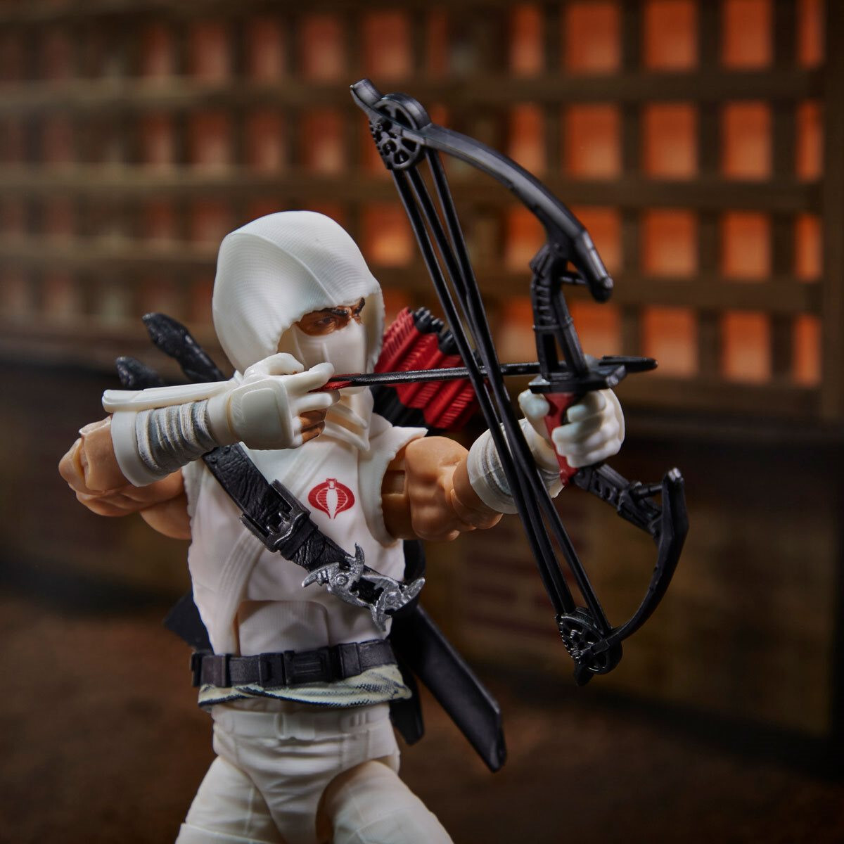 GI Joe CLASSIFIED SNAKE EYES /MOTORBIKE/DOG STORM SHADOW 2 X